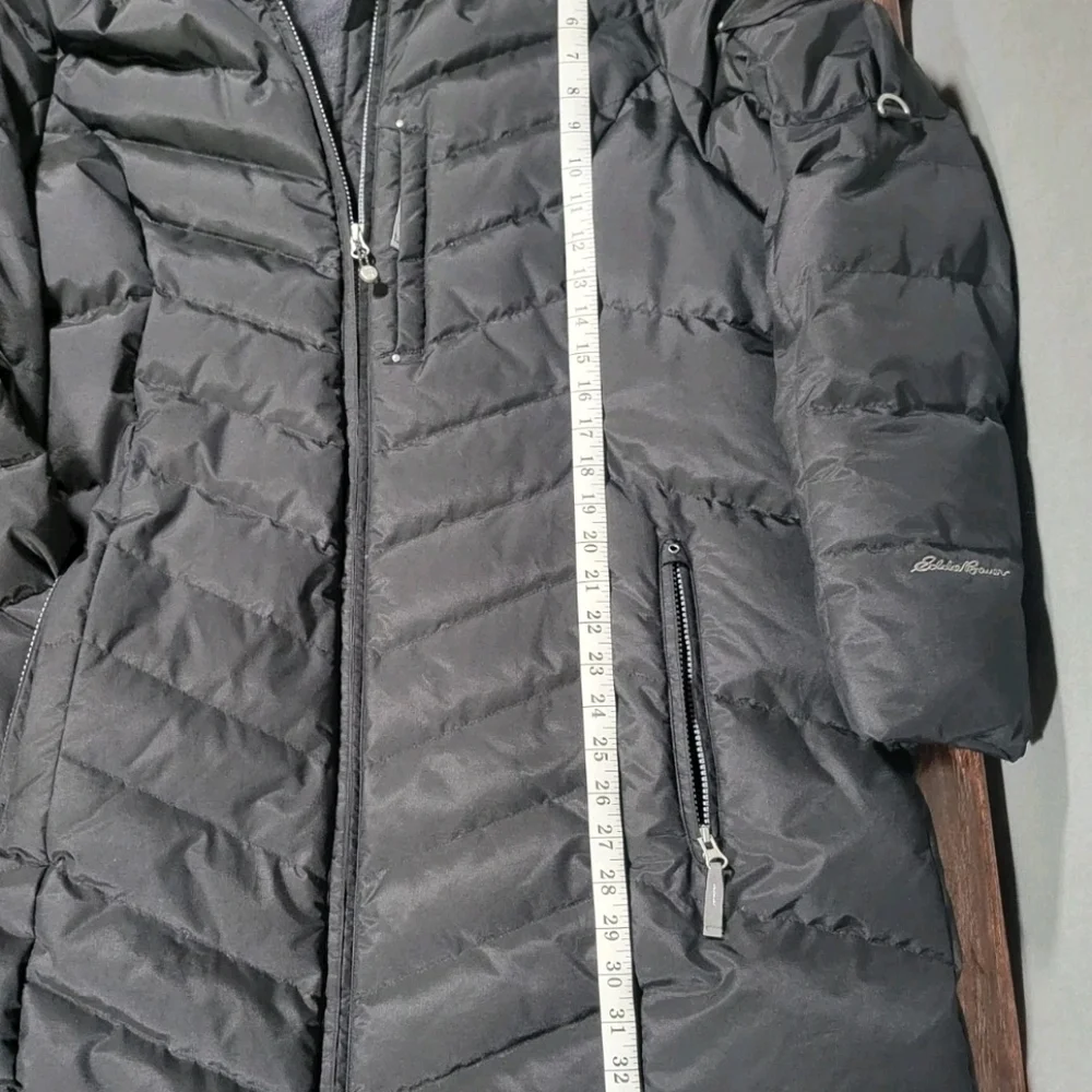 Eddie Bauer Women’s Sun Valley Down Parka Black Size XXL - Picture 9 of 13